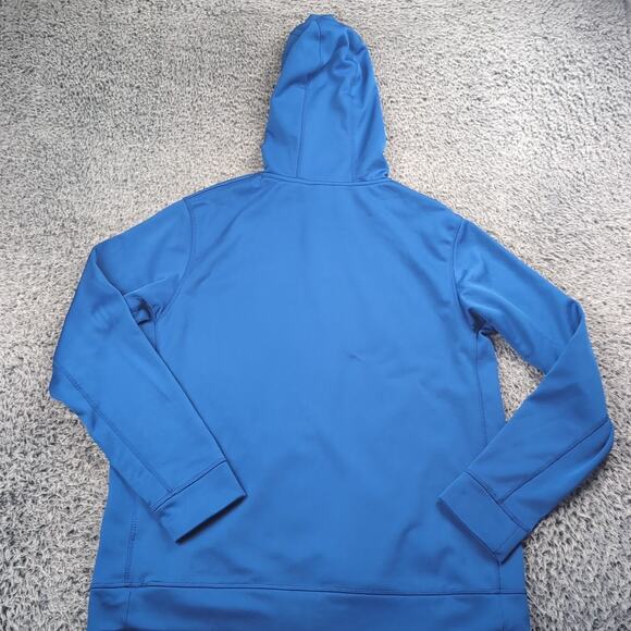 Indianapolis Colts Sweatshirt Men Large Blue Hoodie Lounge NFL Apparel Fleece - Picture 5 of 6